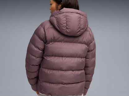 Puma Mono Hooded Jacket Пуховик женский, серый / розовый, Москва