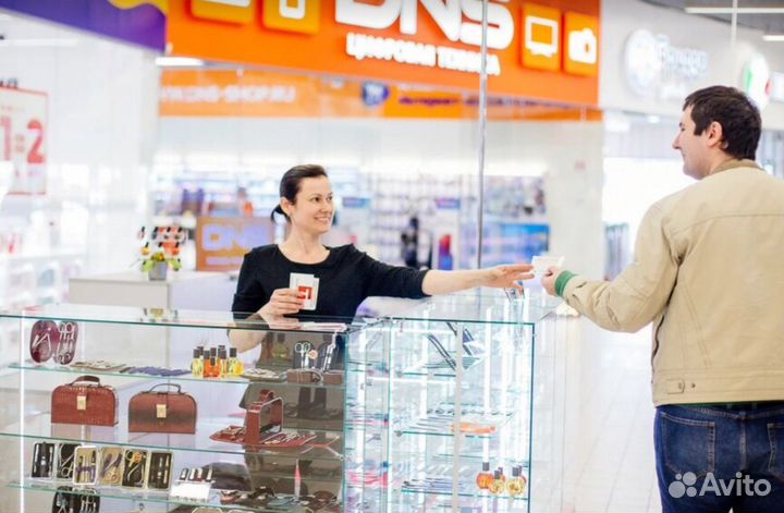 Промоутер в ТЦ