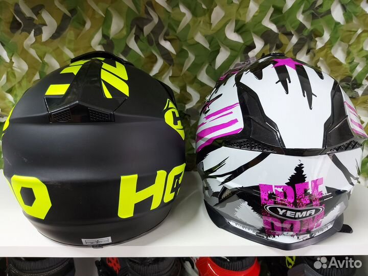 Детский кроссовый шлем