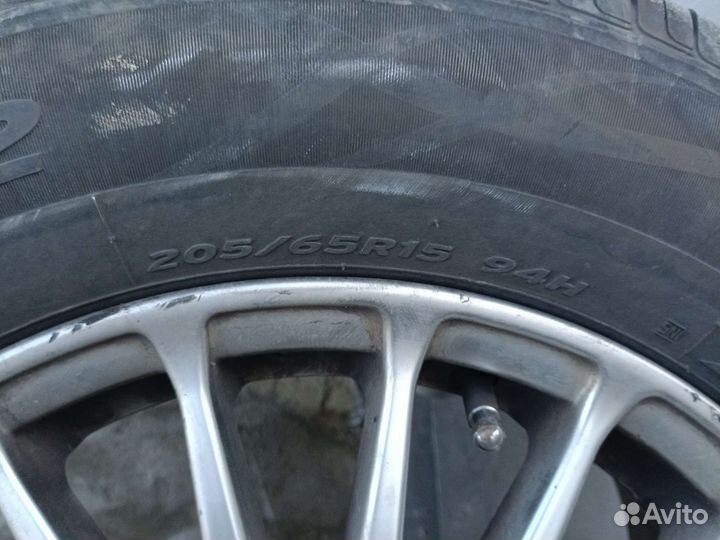 Летние колеса r15