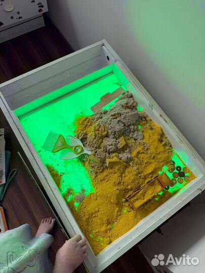 Световой печочный стол