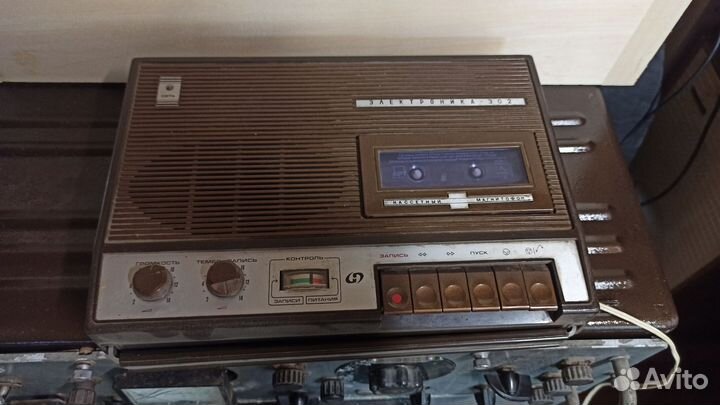 Кассетный магнитофон электроника 302
