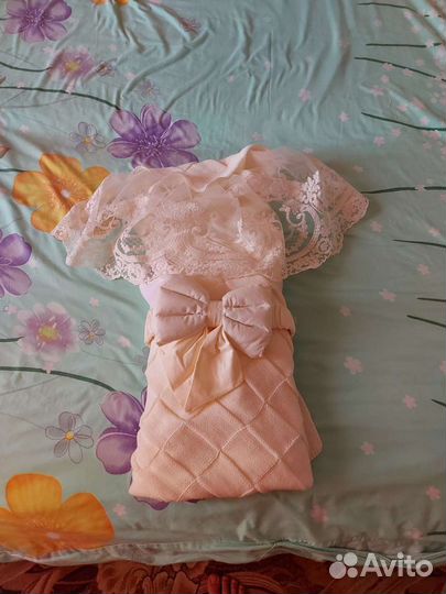 Конверт на выписку весна