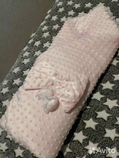 Конверт на выписку зимний для девочки