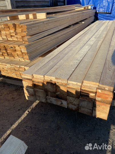 Пиломатериалы, сухая строганая доска