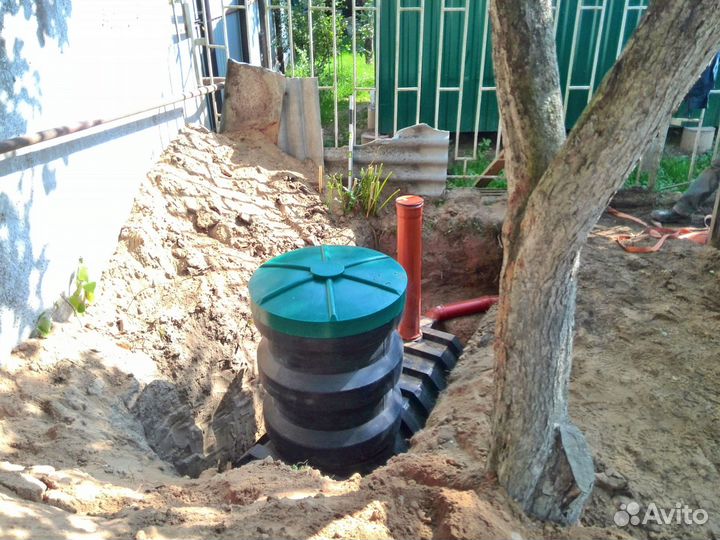 Септик эко Росток 4 - канализация