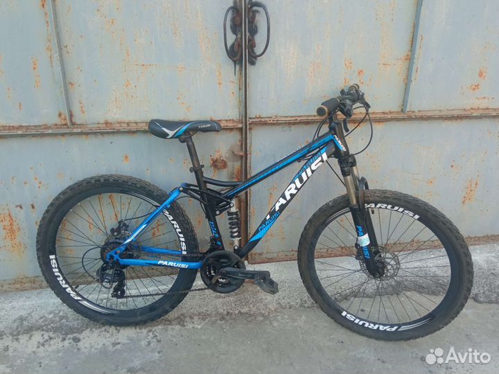 Велосипед двухподвесный