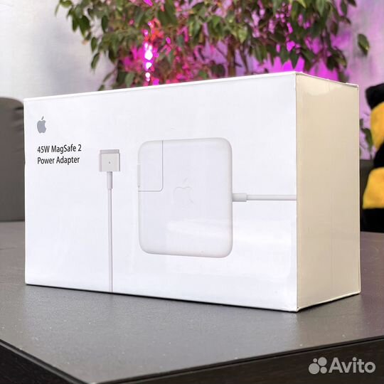 Зарядка MagSafe 2 45W (Строго оригинал, Новый)