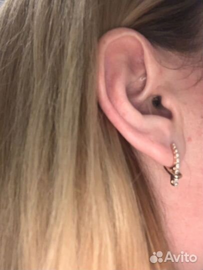 Золотые серьги