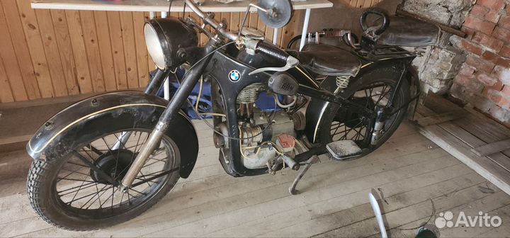 Мотоцикл бмв р35 1951г