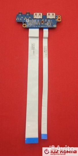 Плата расширения USB/Audio ноутбука Dexp O107 0808