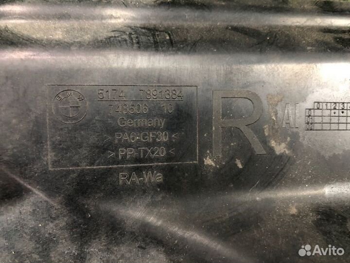 Воздуховод охлаждения тормозов передний правый Bmw