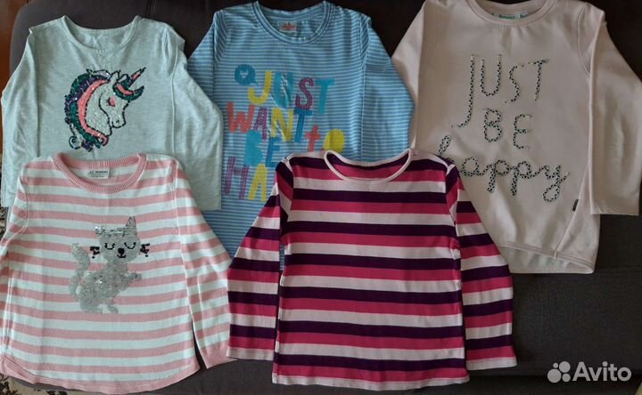 Вещи пакетом на девочку 116 122