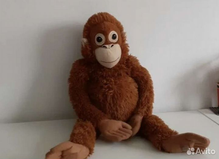 Игрушка gosig golden,обезьяна Дьюнгельског IKEA