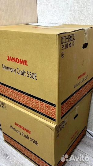 Вышивальная машина Janome Memory Craft 550E