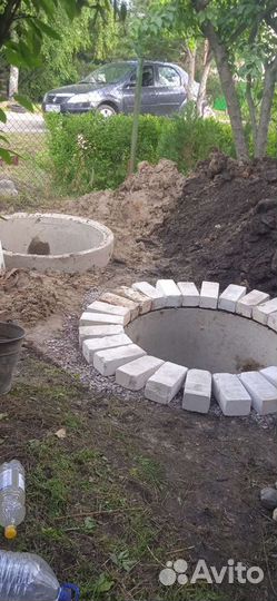 Септик из бетонных колец