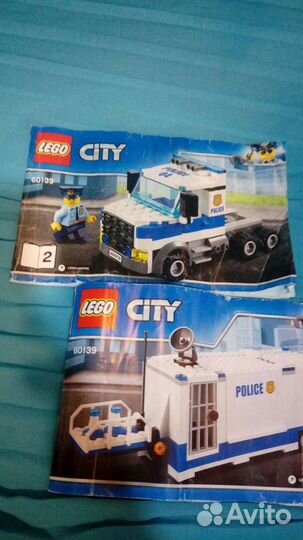 Лего инструкция по сборке Lego City 60139