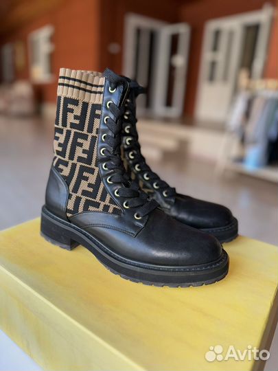 Ботинки fendi