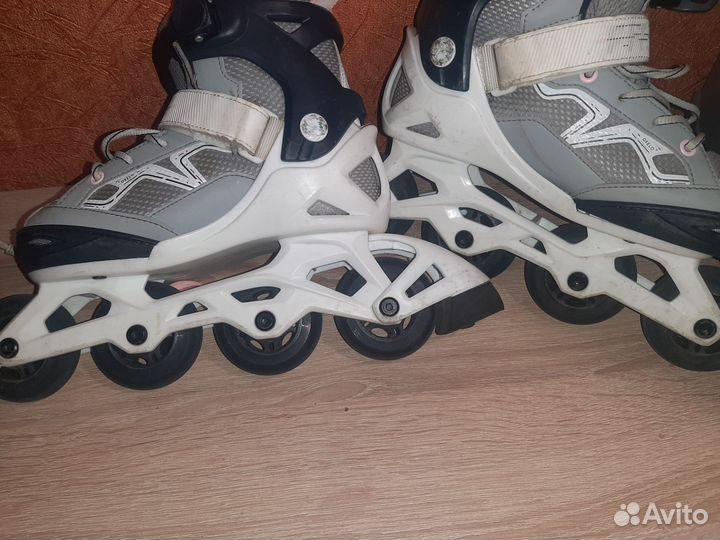 Роликовые коньки детские раздвижные