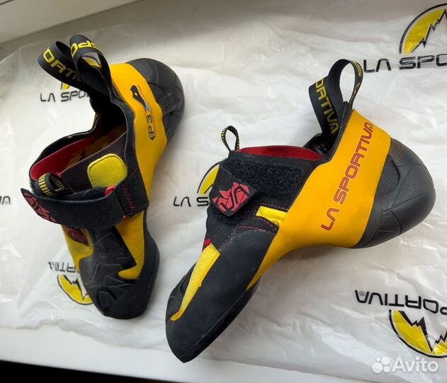 Скальные туфли La Sportiva Skwama Black/Yellow