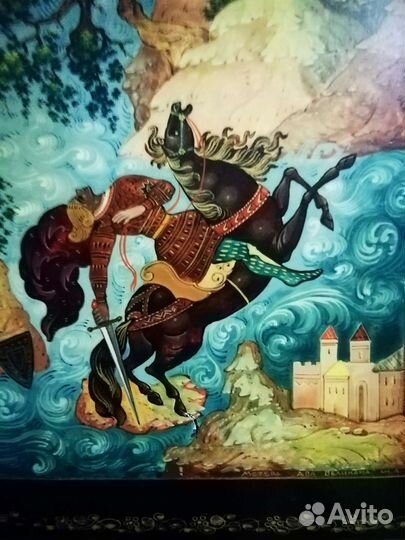 Шкатулка папье маше, Мстера СССР