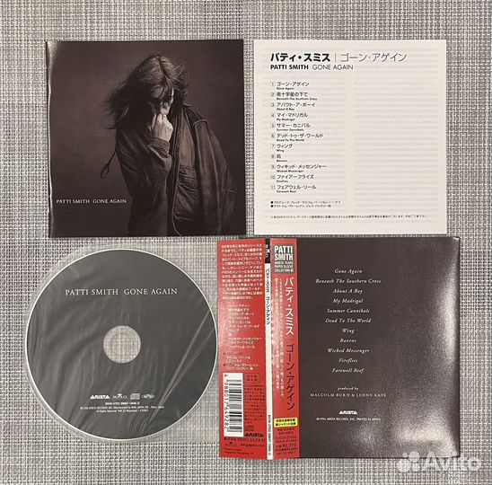 Patti Smith - Gone Again Japan Mini LP CD