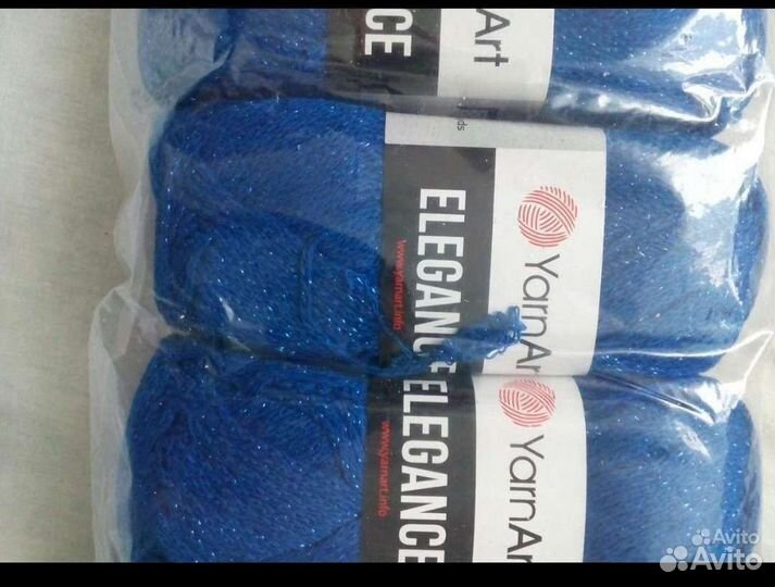 Пряжа.Хлопок с люриксом
