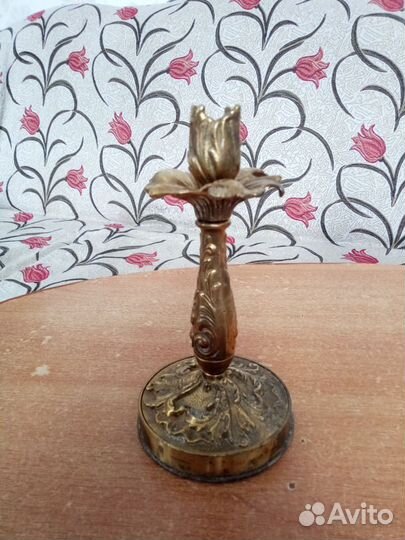 Подсвечник бронза СССР