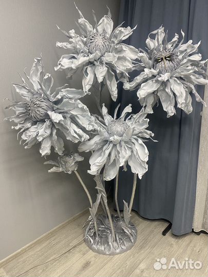 Декор цветы