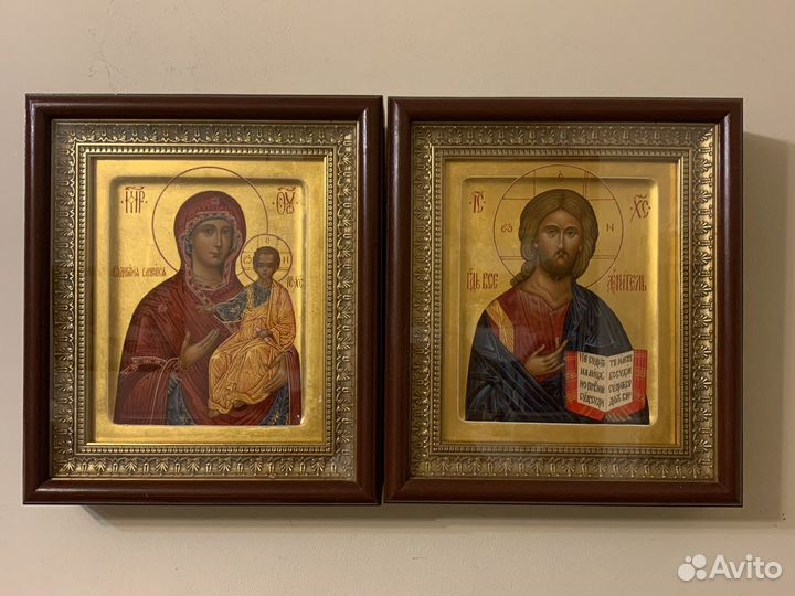 Икона венчальная пара