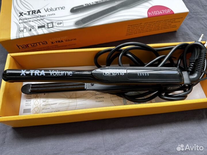 Щипцы-гофре для прикорневого объема Harizma
