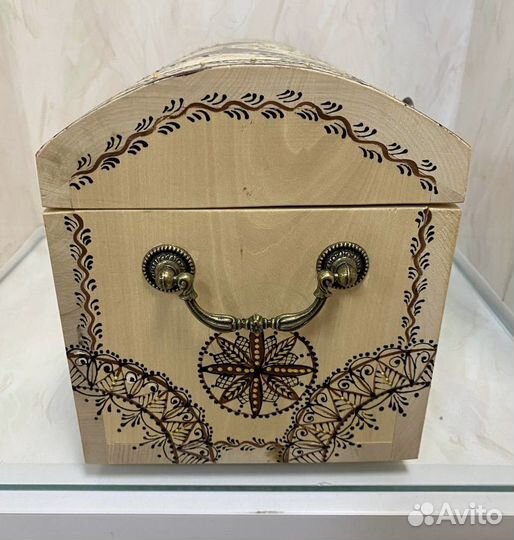 Сундук деревянный новый