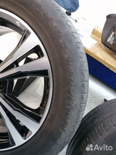 Колеса в сборе r17 5 114.3 летние на qashqai