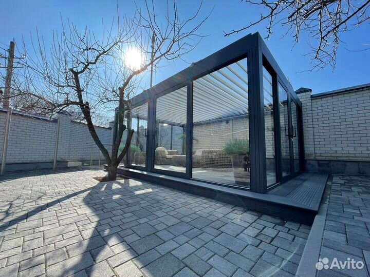 Панорамные раздвижные двери