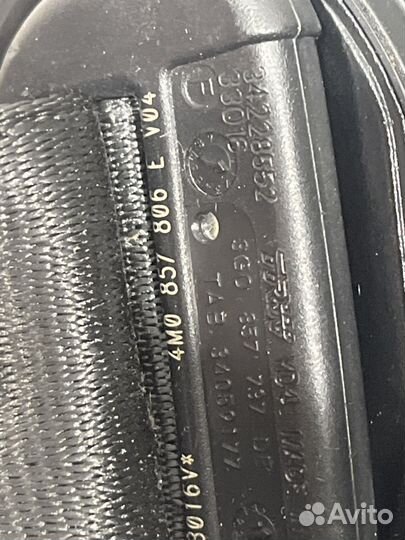 Ремень безопасности с пиропатроном Audi SQ7