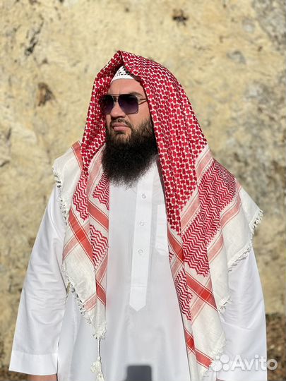 Арафатка + Икаль (кольцо) комплект Арабский платок