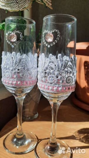 Свадебные бокалы