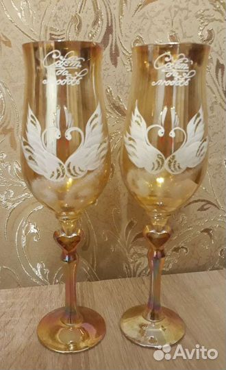 Свадебные бокалы