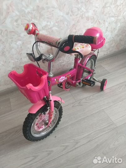 Детский велосипед для девочки 3 лет-5 лет