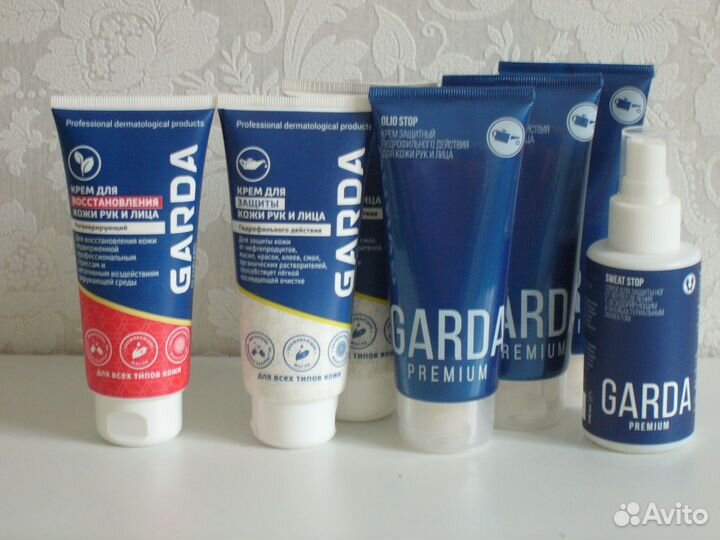 Крем Гарда разный. Спрей Гарда антибактериальный