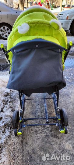 Детские санки коляска