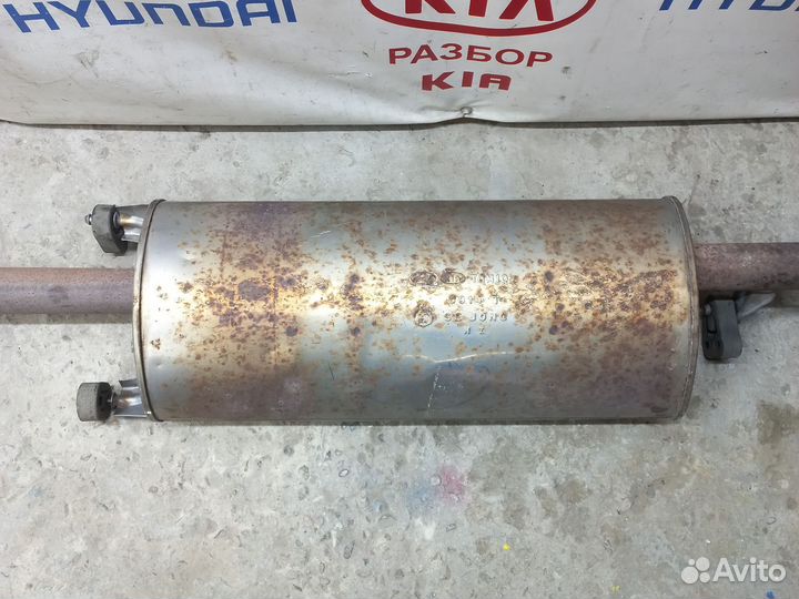 Глушитель средняя часть Hyundai h1 D4CB евро 5