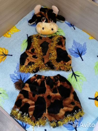 Новогодний костюм бычка