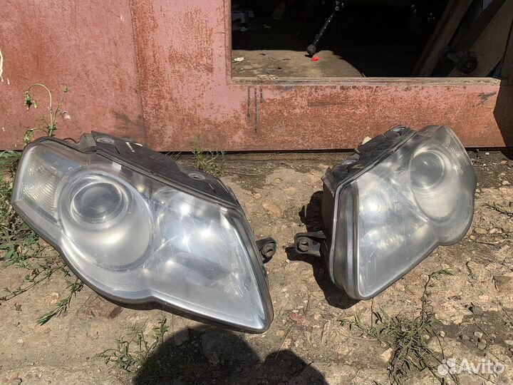 Фары на passat б6(passat b6)
