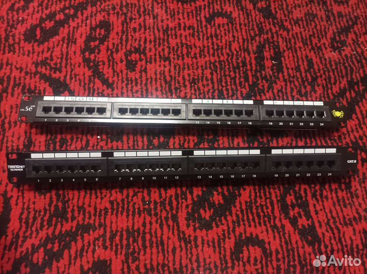 Патч панель 24