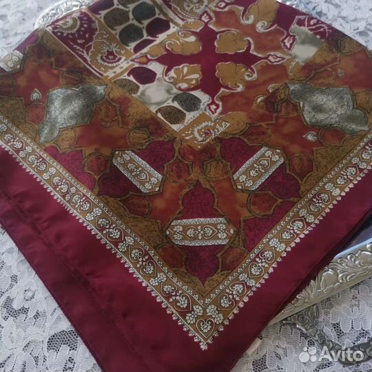 Италия винтажный платок Осени тона