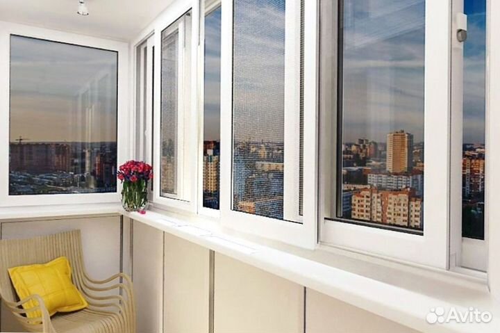 Остекление лоджии и балконов