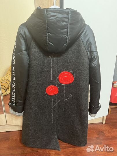 Пальто для девочки 140 146