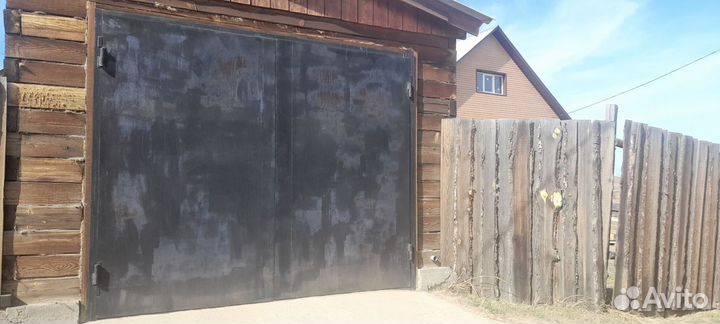 Ворота гаражные металлические бу