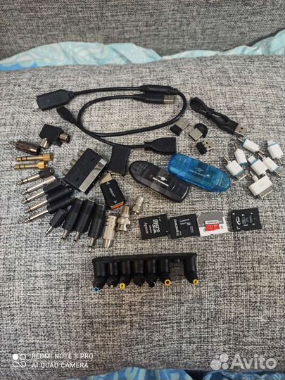 Переходники, адаптеры, штекеры, флешки